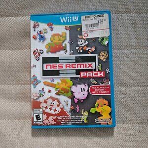 NES Remix Pack Nintendo Wii U 2014 Tested & Works